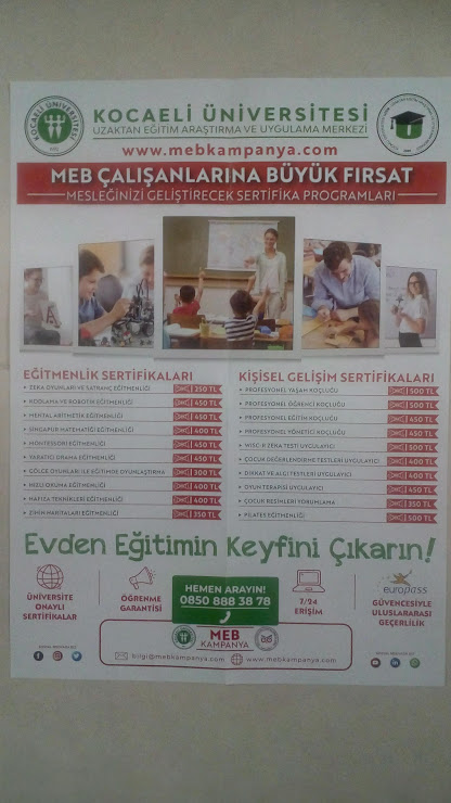 Ankara'dan, Kocaeli'deki bin 257 okula postalanan şirket afişinde KOÜ imzası yer alıyor!