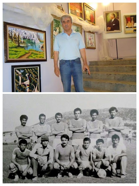 Isparta Merkez Ortaokulunda dereceye giren Pülümür Mezralı Ali Sosun (Kestel Spor’un soldan sağa 3. oyuncusu, 1981) Fotoğraf: Ali Sosun arşivi