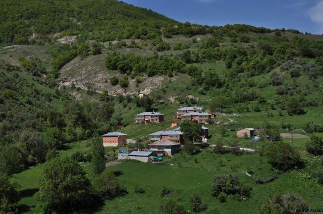 Pülümür Çağlayan köyü.  Fotoğraf: Mesut Coşkun