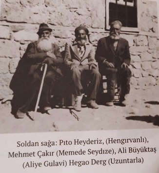 Nazımiye Hengırvanlı Hasan Tosun (Pıt Ali/Pıto Heyderız, 1848-1983)  Fotoğraf: Turan Fırat/Dersimde Bir Köy Karvan, s. 276