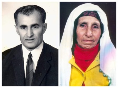 Pülümür Mezra  köyünden Ali Güler (Hesene Memli, 1919-1997) ile Hatice Güler (1916-2007) çifti