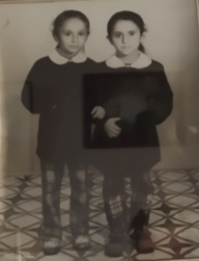 İbrahim Seyitcemaloğlu’nun kızları. (Fotoğraf: İbrahim Seyitcemaloğlu arşivi)