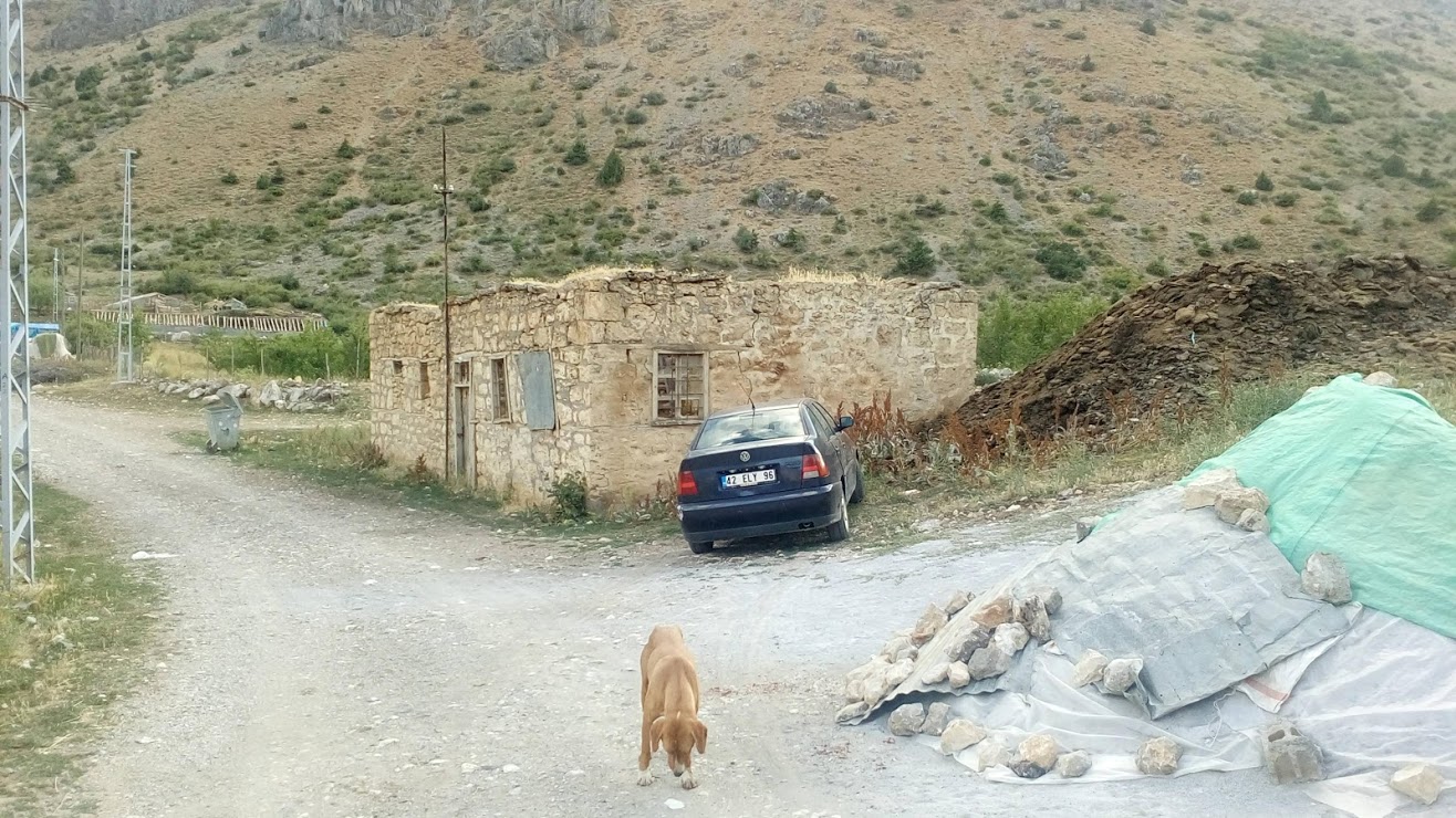Erzincan Kalecik köyünde zamana yenik düşen toprak ev