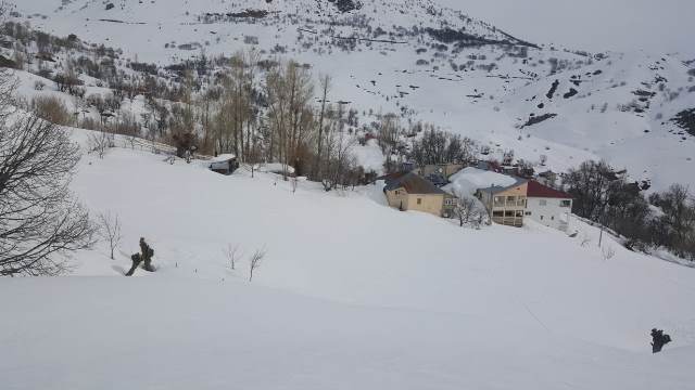 Pülümür Kocatepe köyünde kış, 29 Mart 2022 (Fotoğraf: Mehmet Galik) 