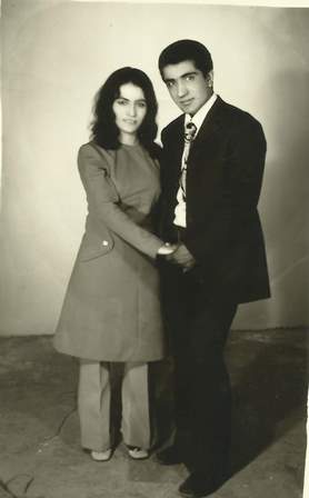 Mehmet Ali Aslan (24.07.1951-23.11.1987) ve eşi Naime Aslan (Fotoğraf: Ali Rıza Aslan arşivi)