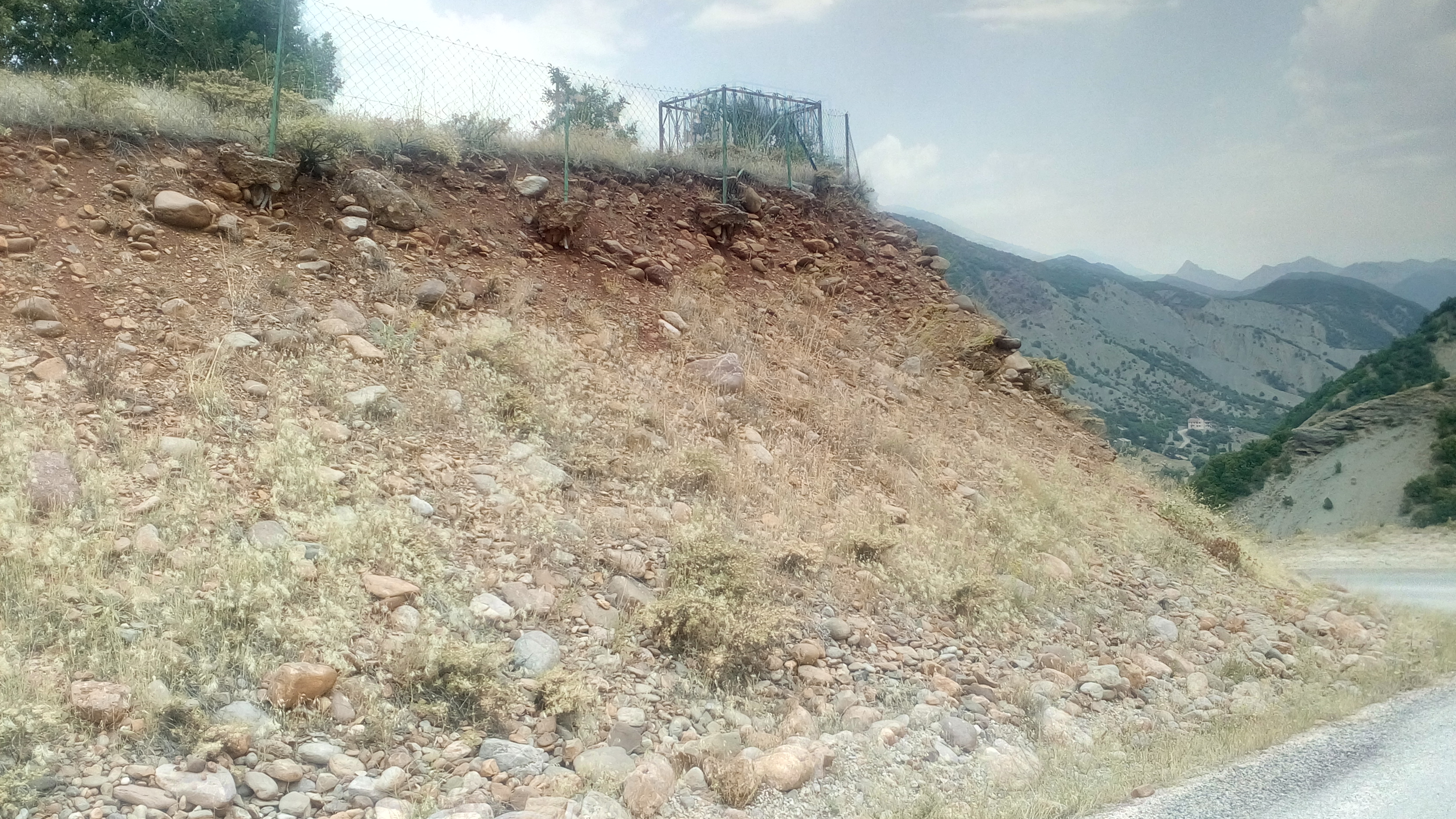 Pülümür Mezra köyü mezarlığı (Müdahale için mezarın yola kayması mı gerekiyor?)