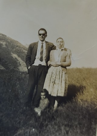 Musa Aslan (1930) ve eşi Serfiraz Aslan (1922-1994) 