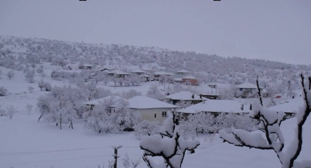 Paşalar köyünde kış (Fotoğraf: Muharrem Çalışkan) 