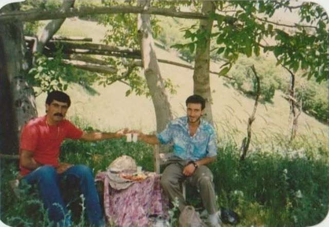 Turabi Doğan ve  arkadaşı Mehmet Karakaş, Markazan. 
