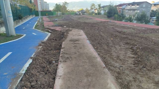 Körfezkent Parkı, önce beton, sonra ‘altyapı’,  8 Eylül 2023. 