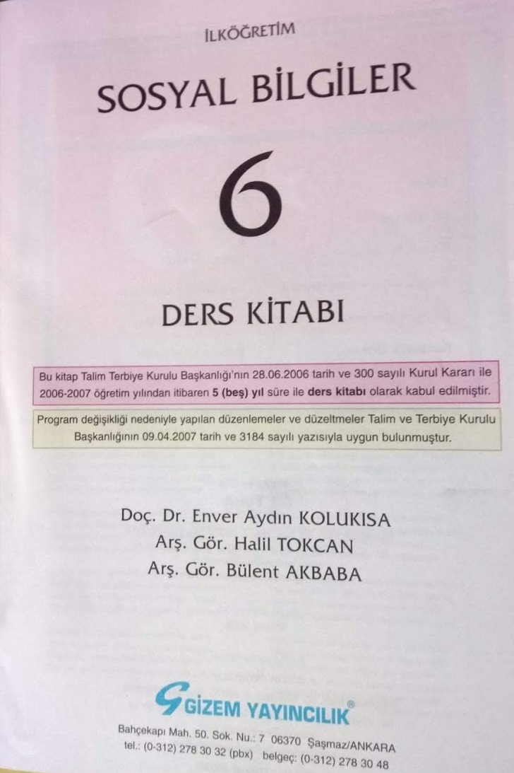 HATALI  SOSYAL BİLGİLER  KİTAPLARINI  HAZIRLAYAN AKADEMİSYENLER PROFESÖR  OLURKEN  YANLIŞLARI ELEŞTİREN OKUL MÜDÜRÜ GÖREVDEN ALINDI