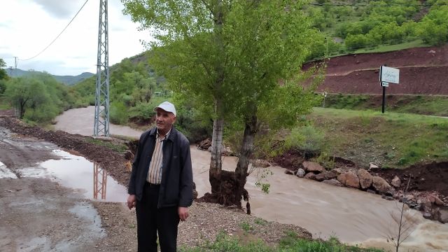 BİNALİ YILDIRIM’IN GÖZÜ KULAĞI, KIRMIZIKÖPRÜ’DE SELE DİRENEN KAVAKLARDA